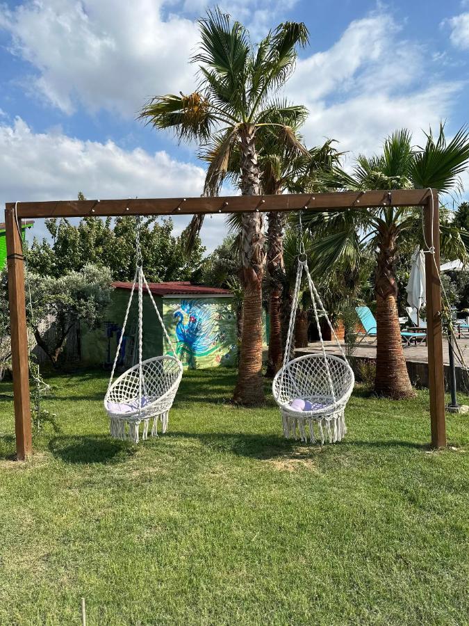 Seyyah Cafe Bungalows Aliaga Εξωτερικό φωτογραφία